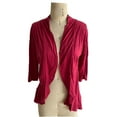 thumbnail image 3 of Summer Cardigan For Women Long Satin Cardigan Top Polyester Wear Daily Woman XXL, 3 of 5