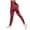Red, variant on KHONTS Tie Dye Seamless High Waisted Workout Leggings for Women Scrunch Lifting Yoga Gym Athletic Pants White XL