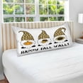 thumbnail image 5 of Coolnut Cute Thanksgiving Day Gnomes Zipped Velvet Pillowcases 20x40 in, Soft and Cozy Decor Giftsative Plush Pillow Case with Hidden Zipper for Bedroom, Sofa, Couch499, 5 of 7