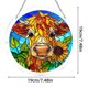 thumbnail image 3 of Rompecabezas acrílico para ventanas | Decoración con temática de vidrieras | Manualidades para el hogar | Adorno colgante para sala de estar, dormitorio o porche, 3 of 9
