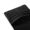 thumbnail image 4 of PEGAI Leather Passport Holder | Handmade Travel Wallet & Document Cover | Pike (Dymnos Black), 4 of 5