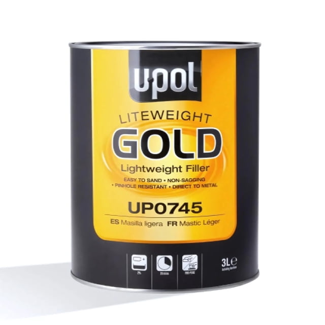 Masilla para carrocería ligera U-POL UP0745 3 L