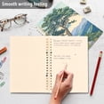 thumbnail image 4 of FORMRS 1-Subject Spiral Notebook 8" x 5" College Ruled 60 Refillable Sheet A5 Hard Cover, 2 Pack, Beige Mountain, 4 of 7