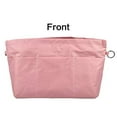 thumbnail image 4 of Vercord Purse Organizer Insert Bag Tote Handbags Pocketbook Inserts Organizers Zipper 11 Pockets Pale Pink Medium, 4 of 5