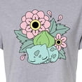 thumbnail image 3 of Pokémon - Bulba Flowers - Juniors Cropped Cotton Blend T-Shirt, 3 of 5