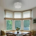 thumbnail image 7 of Glitnous Rattan Ceiling Light Fixtures Boho Flush Mount Light Fixtures Ceiling Light Modern Rattan Chandelier Lighting, 7 of 7