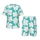 thumbnail image 1 of Balery Vintage Floral Conjunto de Pijama Infantil de Manga Corta con Estampado – Ropa de Dormir de Algodón Suave-3X-Large, 1 of 6