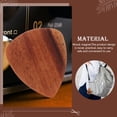 thumbnail image 3 of EeaseCA 1Set Guitar Wooden Picks with Storage Box Guitar Plectrums Keychain Guitar Supply, 3 of 7