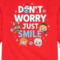 thumbnail image 3 of Disney Emoji - Don't Worry Be Emojis - Toddler And Youth Long Sleeve Graphic T-Shirt, 3 of 5