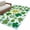 Yellow, variant on St Patricks Day Area Rugs 8'x10', Washable Small Throw Rugs for Living Room Patio, Shamrock Grey Green Spring Modern Leaf Indoor Outdoor Rug Non-Slip Low Pile Carpet Runner Reversible Floor Mats