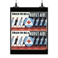 thumbnail image 2 of Print: Train To Be A Nurse's Aide Phone Your Boro Civilian Defense, 2 of 4