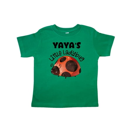 

Inktastic Yaya s Little Ladybug Gift Toddler Boy or Toddler Girl T-Shirt