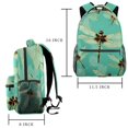thumbnail image 2 of Lightweight Backpack Dragonfly School Bag Travel Laptop Daypack for Men Women Casual Rucksack, 2 of 6