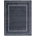 thumbnail image 2 of SAFAVIEH Bella Danita Bordered Wool Area Rug, Dark Grey/Ivory, 8' x 10', 2 of 8