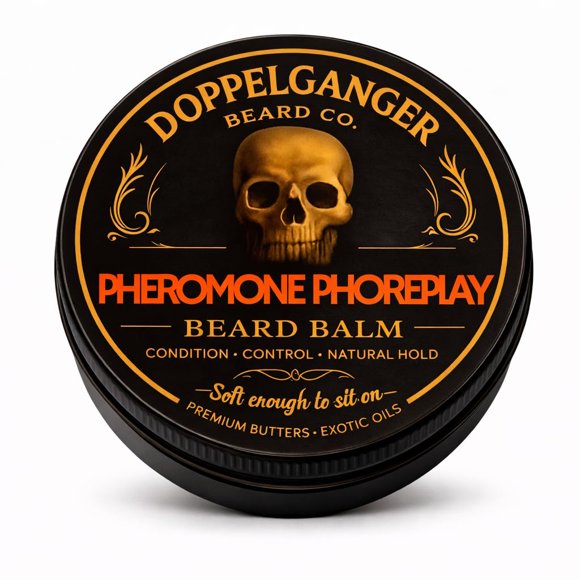 Bálsamo para barba Doppelganger Pheromone Phoreplay, fijación ligera