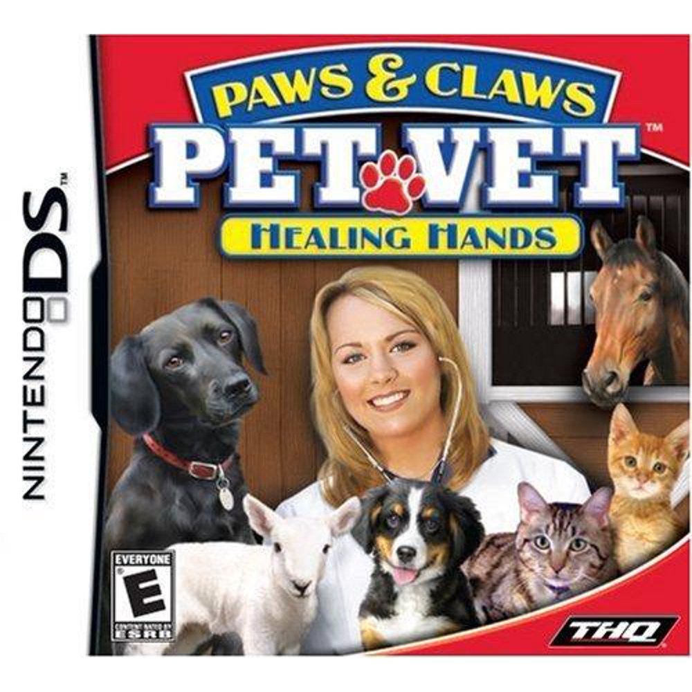 Paws & Claws Pet Vet Healing Hands Nintendo DS