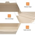 thumbnail image 3 of 50pcs 600ml Disposable Containers Paper Food Takeout Box Eco-friendly Lunch Doggy Boxes, 3 of 8
