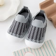 thumbnail image 3 of B91xZ Chaussures Garçons Classiques à Enfiler, Gris 11, 3 of 5