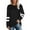 Z2-Black, variant on Duoif Fall Sweatshirts for Women, Women's Casual Striped Top - O-Neck Loose Sweatshirt Womens Sweatshirt Black L