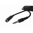 thumbnail image 3 of Your Cable Store Cable De Extensión Para Auriculares Estéreo De 10 Pies Y 1/4" (6,3 Mm), 3 of 3