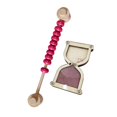 thumbnail image 1 of Niño ocupado tablero parte ocupado tablero accesorios actividad juguete para en edad preescolar de de color rojo y champagner A Zulema Tablero ocupado Montessori, 1 of 8