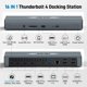 thumbnail image 2 of Estación de acoplamiento Acer Thunderbolt 4 16 en 1 para cuatro monitores 8K, 2 of 9