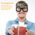 thumbnail image 5 of 12pcs 50th Birthday Decorations Men Party Eyeglasses 50th Birthday Sunglasses Paper Glasses, 5 of 6