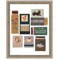 thumbnail image 4 of Kate and Laurel Framed Wall Art Print Capricorn Matchbooks 14x18 FC by Megan Ryan, 16 x 20, Castellan Silver Frame, Whimsical, Typography Art for Wall Decor, 4 of 8