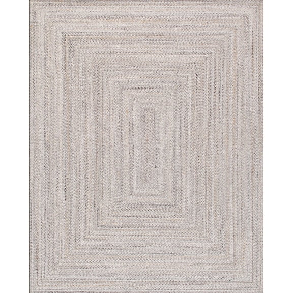 Pasargad Home Lagos 12' X 15' Hand Braided Grey/MultiColor Rug - All Ages, Indoors & Outdoors