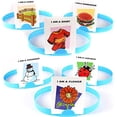 thumbnail image 4 of ¿Quién es? Juegos de mesa deductivos, juegos de cartas de preguntas rápidas, juegos de mesa, juegos de viaje para niños para 2 - 6 amantes Rojo Verde RV011031-01643SDJ, 4 of 5