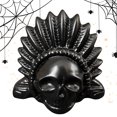 thumbnail image 4 of Silbato Auténtico Cráneo Guerra Azteca Gritando para Halloween, 4 of 9