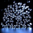 thumbnail image 3 of ZOELNIC 33ft 100 LED String Lights Indoor Outdoor, Cool White Christmas Lights Black Wire, 8 Modes Waterproof Twinkle Fairy String Lights Plug in for Tree Room Bedroom Wedding Decorations, 3 of 8