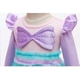 thumbnail image 5 of WIBACKER 1-6Y Girls Mermaid Princess Costumes Dresses Fancy Dress Up for Halloween Party Cosplay Christmas Gift, 5 of 9