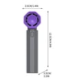 thumbnail image 3 of Fiudx Ventilador Turbo Portátil, Ventilador de Carga Usb de Alta Velocidad, Herramienta Auxiliar para Encender Fuego de Carbón, Batería de Larga Duración, Diseño Compacto, Uso Doméstico En Exteriores, 3 of 5