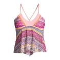 thumbnail image 6 of No Boundaries Juniors' Moonshadow Printed Tankini Swimsuit Top, 6 of 6