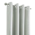 thumbnail image 2 of Thermaplus Alpine Blackout Premium Stylish and Functional Grommet Curtain Panel 52" x 63" White, 2 of 5