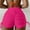 Hot Pink, variant on Women Plus Size Solid&Print Hight Waist Brazilian Bikini Bottom Swimwear Briefs Beachwear Brazilian Bikini Bottom Side Tie Thong Bathing Sports Yoga Shorts Skirt Swimbottom Swim Suit Cover up Skirt