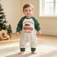 thumbnail image 5 of larppty Baby Boy Christmas Outfit Christmas Tree/Truck Jumpsuit Romper | Newborn Infant Baby Boy Christmas Outfit Long Sleeve Onesie Boydsuit Crew Neck Fall Winter Clothes, 5 of 7