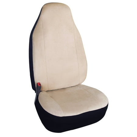 Leader Accessories Super Soft Auto Front Bucket Car Seat Covers for SUV Truck Universal Fit Seat Protector with Airbag Refresh your aged seats or Protect your seats against spills, stains