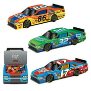Club Pack of 12 Sports Race Car 3-D Decorative Table Top Centerpieces 10"
