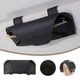 thumbnail image 1 of Porta-gafas de sol para parasol del coche: Estuche de cuero con cierre magnético oculto, caja organizadora - Negro, 1 of 8