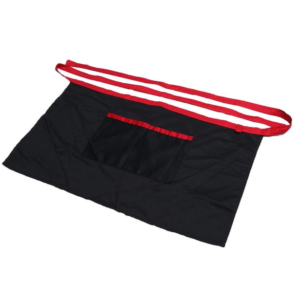 Delantal de cintura corta Sharpla Con Bolsillo Delantero Chef Cocina