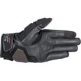 thumbnail image 2 of Alpinestars Halo Mens Leather Motorcycle Gloves Blue/Black LG, 2 of 2