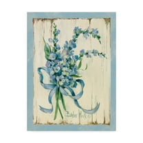 Trademark Fine Art ' Blue' Canvas Art by Barbara Mock