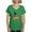 Irish Green, variant on CafePress - PD Moreno's Halloween Owl Women's V Neck T Shirt - Women's V-Neck Dark T-Shirt