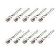 thumbnail image 7 of HEMOTON 10 Pcs Zipper Tag Pulls Zipper Pull Coat Zippers 5X1.3X0.5cm Silver, 7 of 7