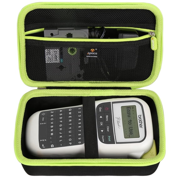 Estuche de almacenamiento Aproca para Brother P-Touch PTH110BP