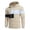 Khaki, variant on IROINNID Hoodies for Men Loose Long Sleeve Fashion Color Coat Jacket Outwear Sport Tops,Black