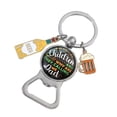 thumbnail image 3 of Llavero con abrebotellas Strade Fareast Limited Regalo del día llavero Creativo para coche, 3 of 8