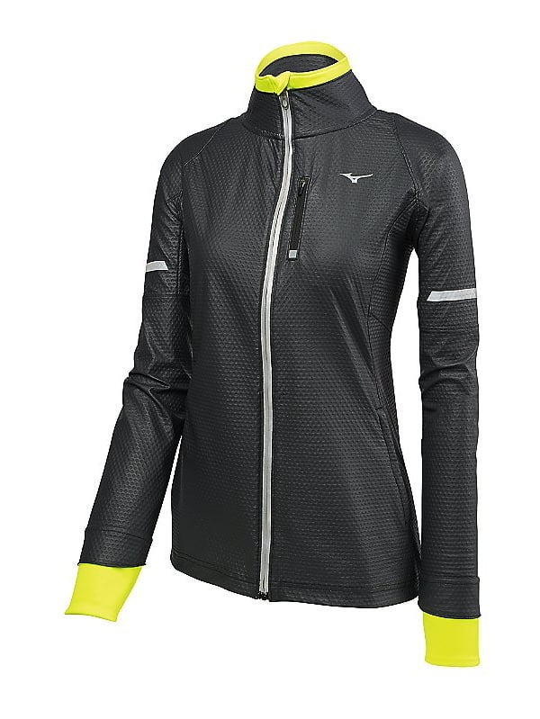 mizuno breath thermo softshell running jacket